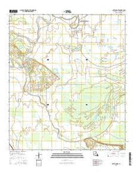 Cottonport Louisiana Current topographic map, 1:24000 scale, 7.5 X 7.5 Minute, Year 2015