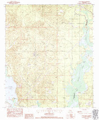 Coup Point Louisiana Historical topographic map, 1:24000 scale, 7.5 X 7.5 Minute, Year 1983