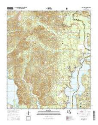Coup Point Louisiana Current topographic map, 1:24000 scale, 7.5 X 7.5 Minute, Year 2015