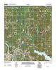 Coushatta Louisiana Historical topographic map, 1:24000 scale, 7.5 X 7.5 Minute, Year 2012