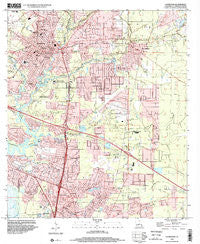 Covington Louisiana Historical topographic map, 1:24000 scale, 7.5 X 7.5 Minute, Year 1998