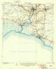 Covington Louisiana Historical topographic map, 1:62500 scale, 15 X 15 Minute, Year 1935