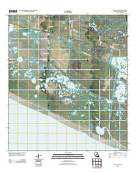 Cow Island Louisiana Historical topographic map, 1:24000 scale, 7.5 X 7.5 Minute, Year 2012
