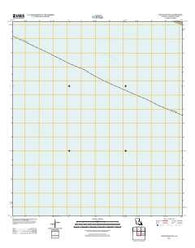 Cow Island OE S Louisiana Historical topographic map, 1:24000 scale, 7.5 X 7.5 Minute, Year 2012