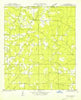 Crains Creek Louisiana Historical topographic map, 1:31680 scale, 7.5 X 7.5 Minute, Year 1950