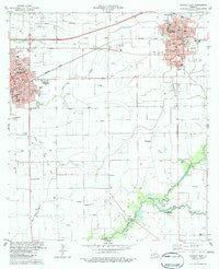 Crowley East Louisiana Historical topographic map, 1:24000 scale, 7.5 X 7.5 Minute, Year 1983