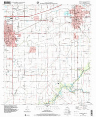 Crowley East Louisiana Historical topographic map, 1:24000 scale, 7.5 X 7.5 Minute, Year 1998