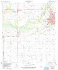 Crowley West Louisiana Historical topographic map, 1:24000 scale, 7.5 X 7.5 Minute, Year 1983