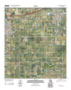 Crowley East Louisiana Historical topographic map, 1:24000 scale, 7.5 X 7.5 Minute, Year 2012