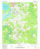 Cullen Louisiana Historical topographic map, 1:24000 scale, 7.5 X 7.5 Minute, Year 1981