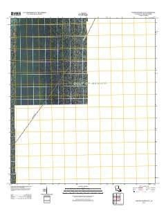 Curlew Islands OE E Louisiana Historical topographic map, 1:24000 scale, 7.5 X 7.5 Minute, Year 2012