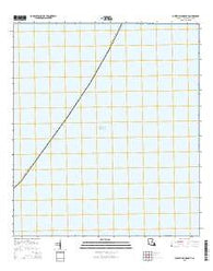 Curlew Islands OE E Louisiana Current topographic map, 1:24000 scale, 7.5 X 7.5 Minute, Year 2015