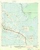 Cut-Off Louisiana Historical topographic map, 1:62500 scale, 15 X 15 Minute, Year 1941