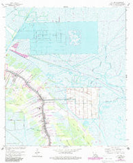 Cut Off Louisiana Historical topographic map, 1:24000 scale, 7.5 X 7.5 Minute, Year 1963