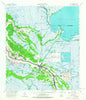 Cut Off Louisiana Historical topographic map, 1:62500 scale, 15 X 15 Minute, Year 1963