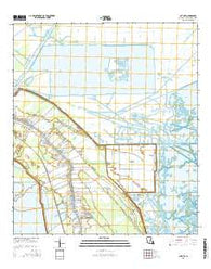 Cut Off Louisiana Current topographic map, 1:24000 scale, 7.5 X 7.5 Minute, Year 2015