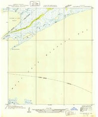 Cypremort Pt Louisiana Historical topographic map, 1:31680 scale, 7.5 X 7.5 Minute, Year 1949