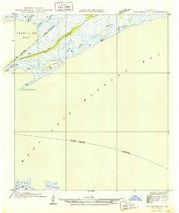 Cypremort Pt Louisiana Historical topographic map, 1:31680 scale, 7.5 X 7.5 Minute, Year 1949
