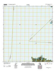 Cypremort Point Louisiana Historical topographic map, 1:24000 scale, 7.5 X 7.5 Minute, Year 2012