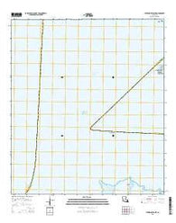 Cypremort Point Louisiana Current topographic map, 1:24000 scale, 7.5 X 7.5 Minute, Year 2015