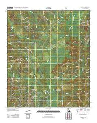 Danville Louisiana Historical topographic map, 1:24000 scale, 7.5 X 7.5 Minute, Year 2012