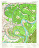 Davis Island Louisiana Historical topographic map, 1:62500 scale, 15 X 15 Minute, Year 1965