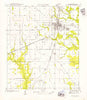 DeRidder Louisiana Historical topographic map, 1:31680 scale, 7.5 X 7.5 Minute, Year 1954
