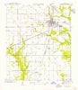 DeRidder Louisiana Historical topographic map, 1:31680 scale, 7.5 X 7.5 Minute, Year 1956