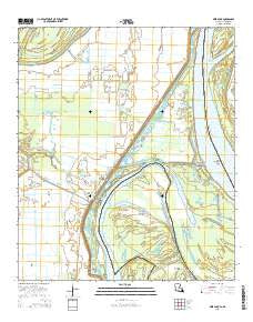 Deer Park Louisiana Current topographic map, 1:24000 scale, 7.5 X 7.5 Minute, Year 2015