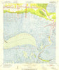Delacroix Louisiana Historical topographic map, 1:24000 scale, 7.5 X 7.5 Minute, Year 1951