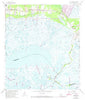 Delacroix Louisiana Historical topographic map, 1:24000 scale, 7.5 X 7.5 Minute, Year 1967