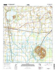 Delcambre Louisiana Current topographic map, 1:24000 scale, 7.5 X 7.5 Minute, Year 2015