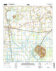 Delcambre Louisiana Current topographic map, 1:24000 scale, 7.5 X 7.5 Minute, Year 2015