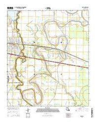 Delhi Louisiana Current topographic map, 1:24000 scale, 7.5 X 7.5 Minute, Year 2015