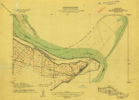 Delta Point Mississippi Historical topographic map, 1:24000 scale, 7.5 X 7.5 Minute, Year 1909