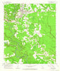 Denham Springs Louisiana Historical topographic map, 1:24000 scale, 7.5 X 7.5 Minute, Year 1963