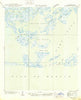 Derniere Louisiana Historical topographic map, 1:31680 scale, 7.5 X 7.5 Minute, Year 1950