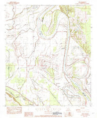 Dixie Louisiana Historical topographic map, 1:24000 scale, 7.5 X 7.5 Minute, Year 1982