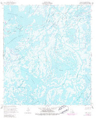 Dog Lake Louisiana Historical topographic map, 1:24000 scale, 7.5 X 7.5 Minute, Year 1953
