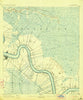 Donaldsonville Louisiana Historical topographic map, 1:62500 scale, 15 X 15 Minute, Year 1892