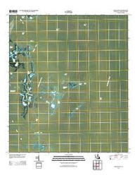 Door Point Louisiana Historical topographic map, 1:24000 scale, 7.5 X 7.5 Minute, Year 2012