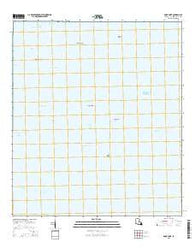 Door Point Louisiana Current topographic map, 1:24000 scale, 7.5 X 7.5 Minute, Year 2015