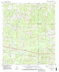 Downsville South Louisiana Historical topographic map, 1:24000 scale, 7.5 X 7.5 Minute, Year 1994