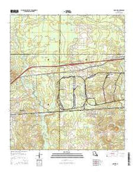 Doyline Louisiana Current topographic map, 1:24000 scale, 7.5 X 7.5 Minute, Year 2015