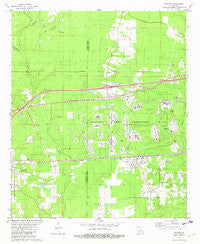 Doyline Louisiana Historical topographic map, 1:24000 scale, 7.5 X 7.5 Minute, Year 1981