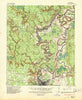 Drew Louisiana Historical topographic map, 1:62500 scale, 15 X 15 Minute, Year 1935
