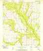 Dry Creek Louisiana Historical topographic map, 1:24000 scale, 7.5 X 7.5 Minute, Year 1950