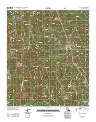 Dry Prong Louisiana Historical topographic map, 1:24000 scale, 7.5 X 7.5 Minute, Year 2012