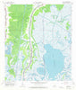 Dulac Louisiana Historical topographic map, 1:24000 scale, 7.5 X 7.5 Minute, Year 1964