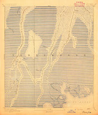 Dulac Louisiana Historical topographic map, 1:62500 scale, 15 X 15 Minute, Year 1894